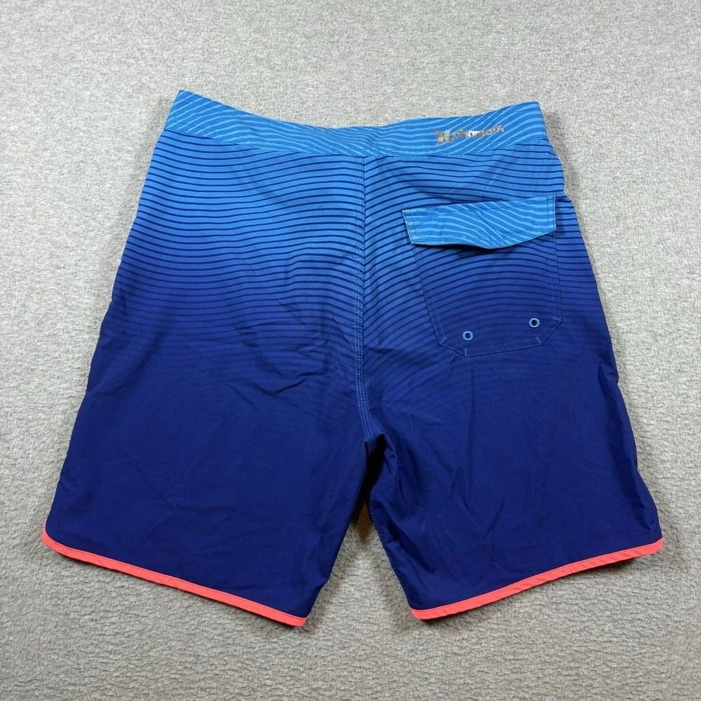 Hurley Phantom USA Olympic Team Board Shorts Mens Size 31 Swim Trunks Blue Rio
